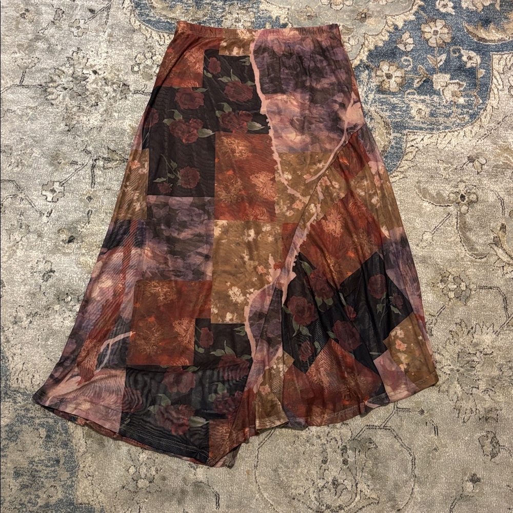 Cider Multicolor Women's Skirt